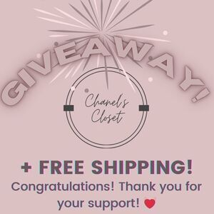 🎁 CHANEL IS RUNNING A GIVVY! FREE SHIPPING + A GIFT! COME SEE WHAT’S NEW! 😘